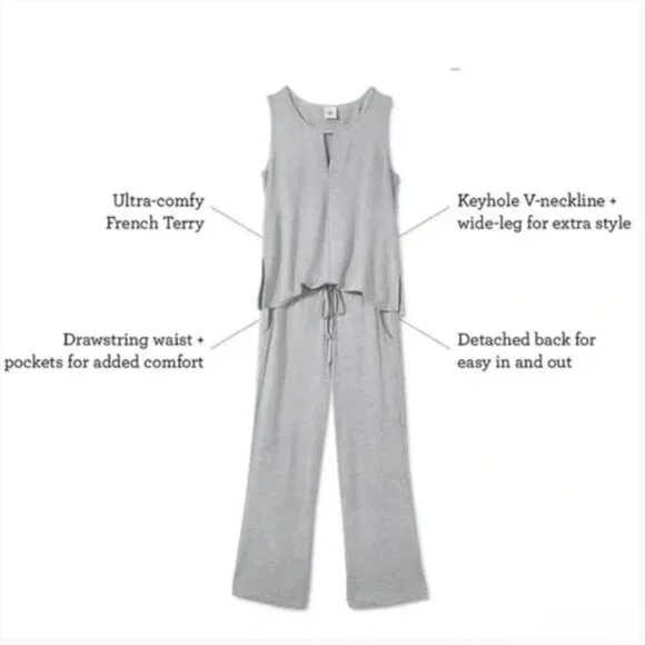 Cabi Summer Jumpsuit in Gray - Picture 3 of 7